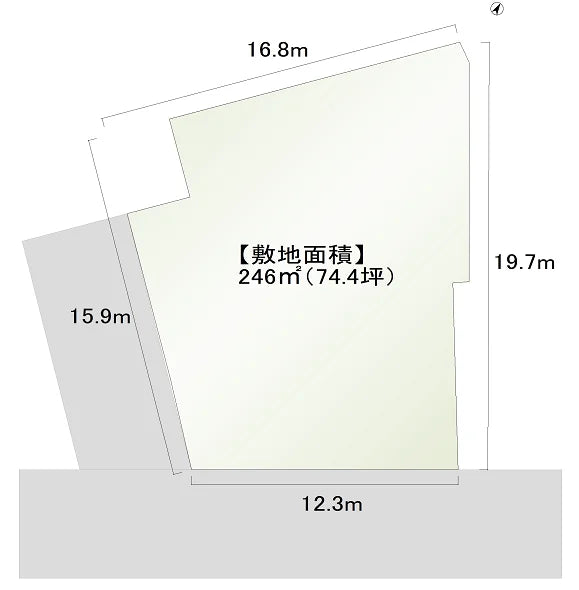 【せやまどりNo.96】「水回りと収納の動線を極めた一階完結型の家」の間取り図
