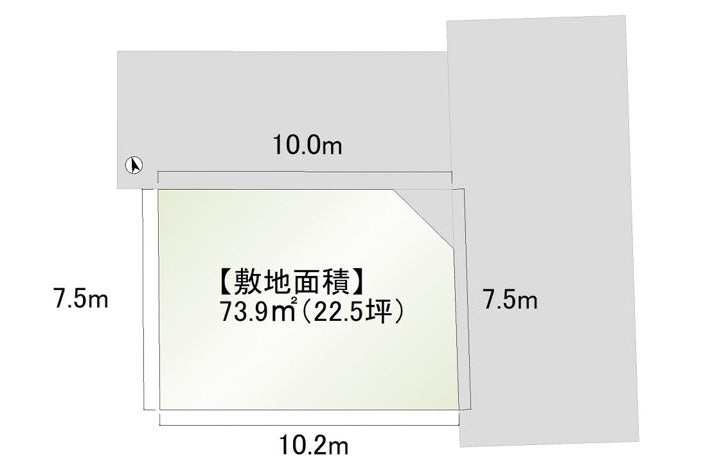 【せやまどりNo.10】狭小土地22坪!1階リビング広々2階建て4LDK31坪の家
