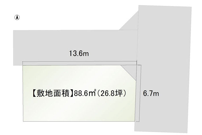 【せやまどりNo.55】「狭小地でも開放的で収納も充実!7つのテクニックを使って溢れる要望を収めた家」の間取り図