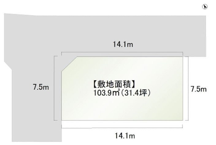 【せやまどりNo.75】「片付く家には秘密がある!7つの収納裏技テクニックを使った家」の間取り図