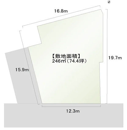 【せやまどりNo.96】「水回りと収納の動線を極めた一階完結型の家」の間取り図
