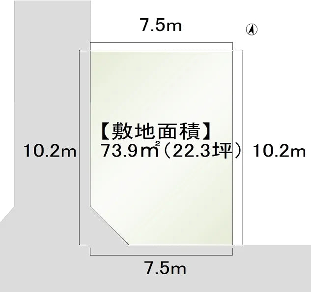 【せやまどりNo.103】「狭小地の3階建てに開放的な空間・大収納を設けた家」の間取り図