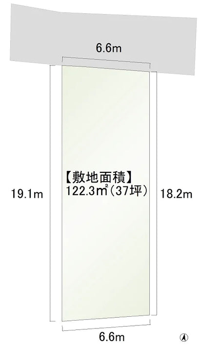 【せやまどりNo.110】「間口6.5mの狭小土地に、明るく開放的な1階リビングと 和室＆書斎スペースを実現したお手本の家」の間取り図