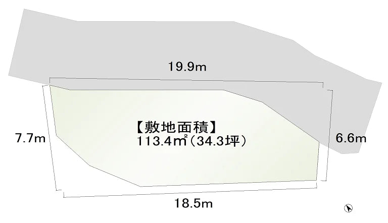 【せやまどりNo.100】「各部屋に最適な“奥行×幅”の黄金比を取り入れた広すぎず狭すぎない1階完結型の家」の間取り図