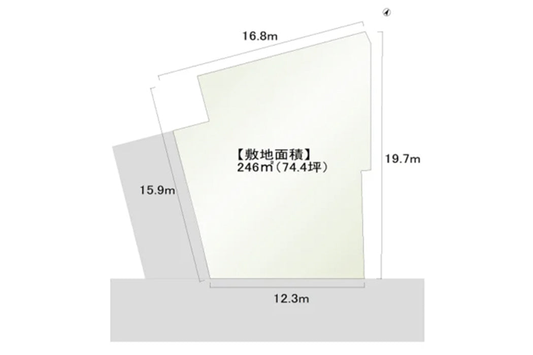 【せやまどりNo.96】「水回りと収納の動線を極めた一階完結型の家」の間取り図